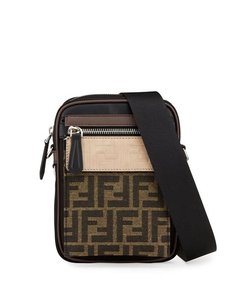 fendi logo canvas camera bag|Fendi crossbody camera bag.